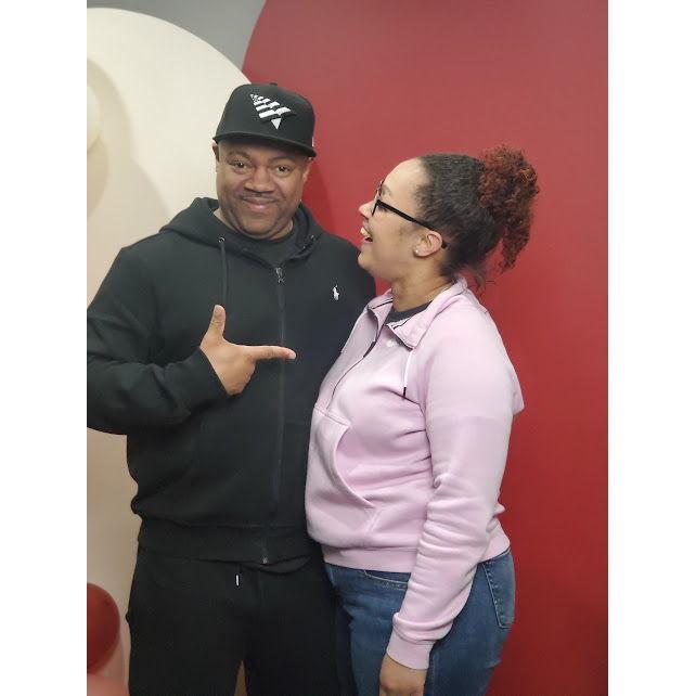 We both hating on how we showed up to church!