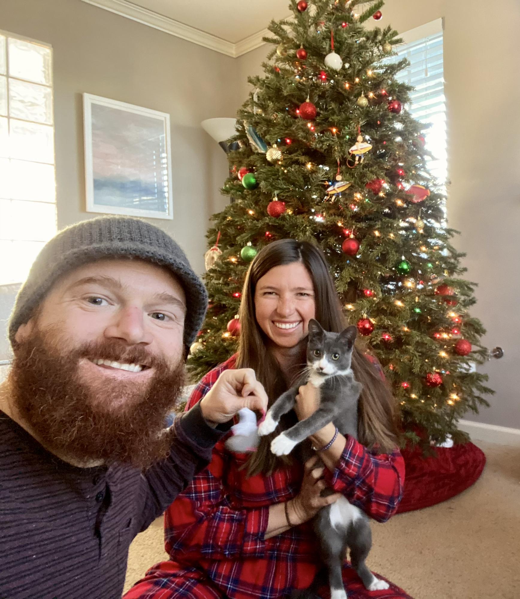 Christmas 2020 with our newest family addition