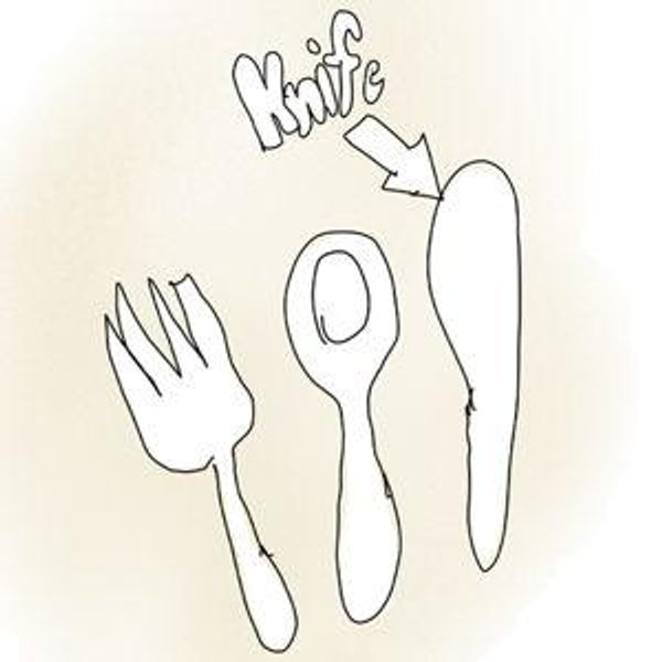 Flatware — If you buy us this, we'll let you use them. (Food: TBD)