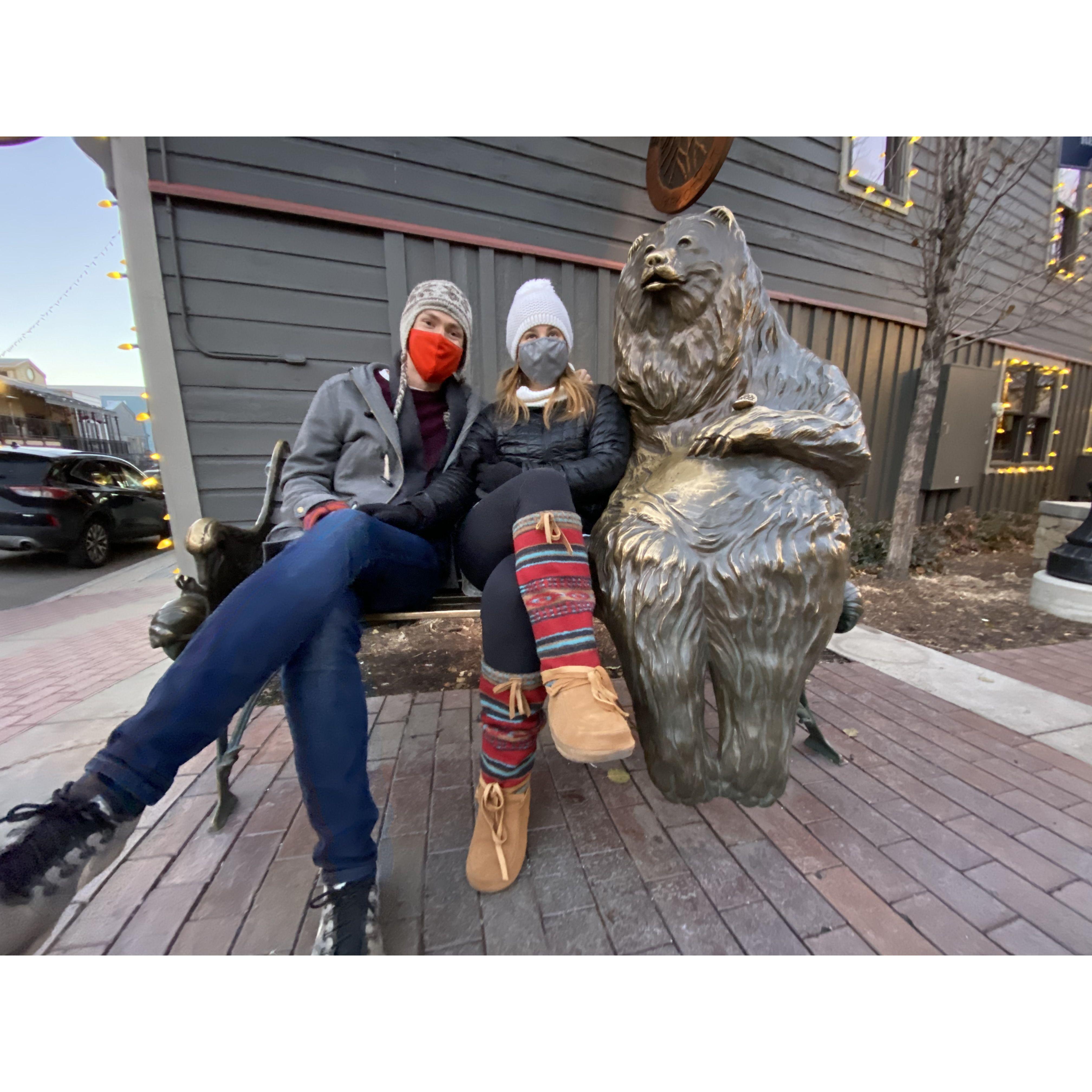 Visiting Sarah and Louis in Park City!