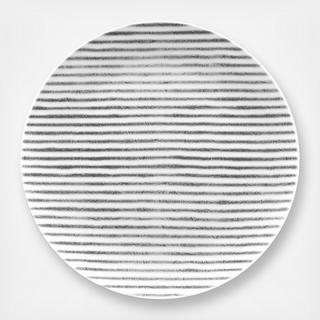 Hammock Coupe Stripe Salad Plate