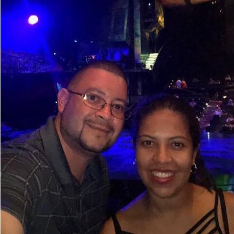 We saw Mystere... I was a complete goner by then