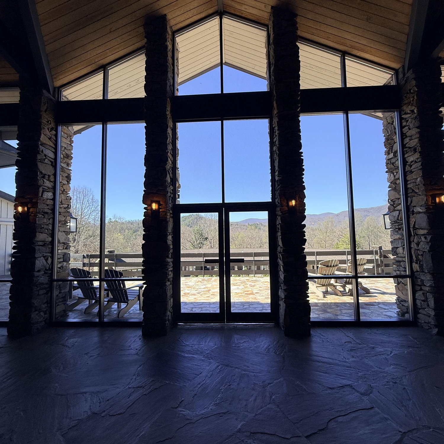 The Lodge Overlook and our Welcome Party spot!