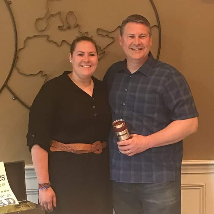 Beth's cousin Katie and Uncle Tim