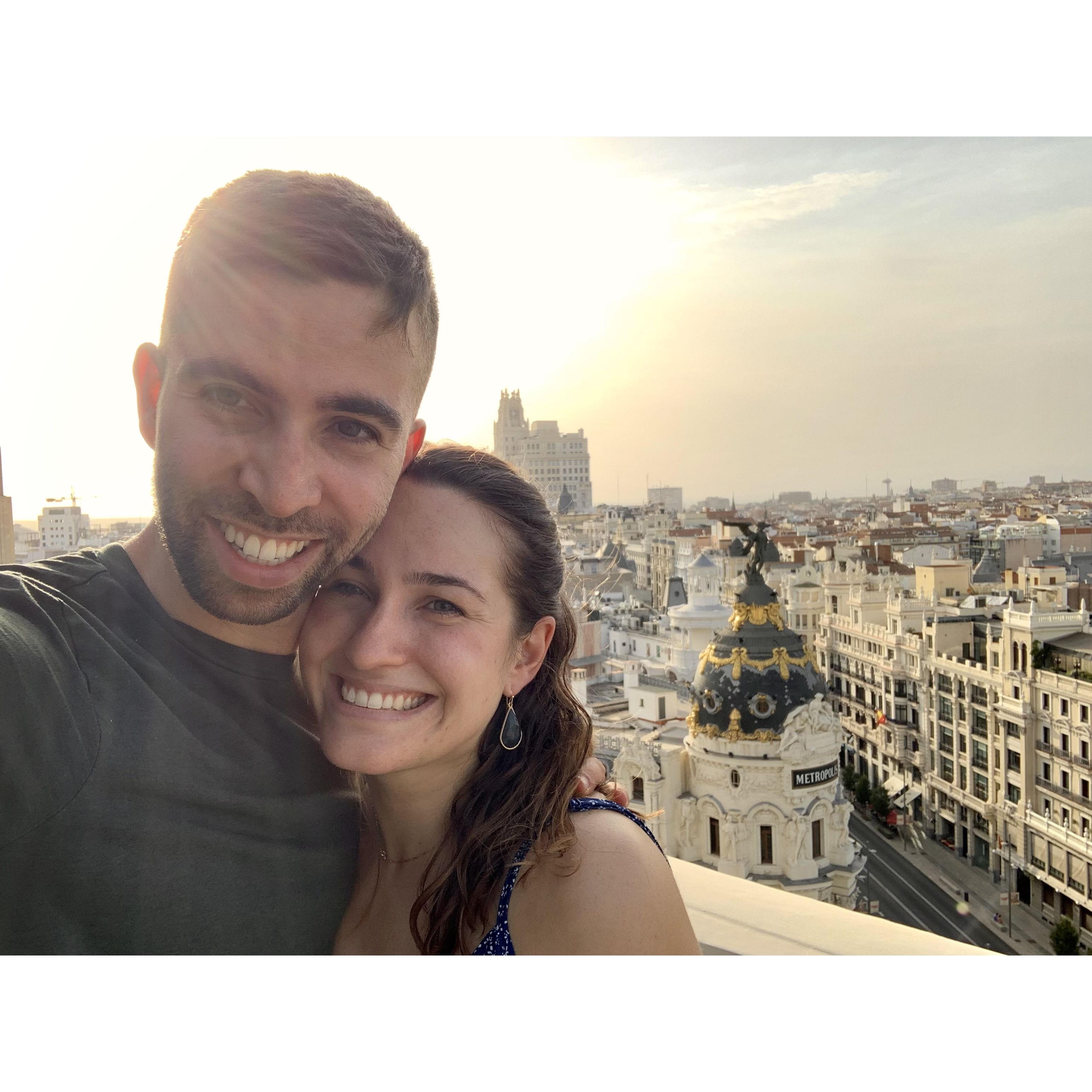 Our first trip to Madrid!