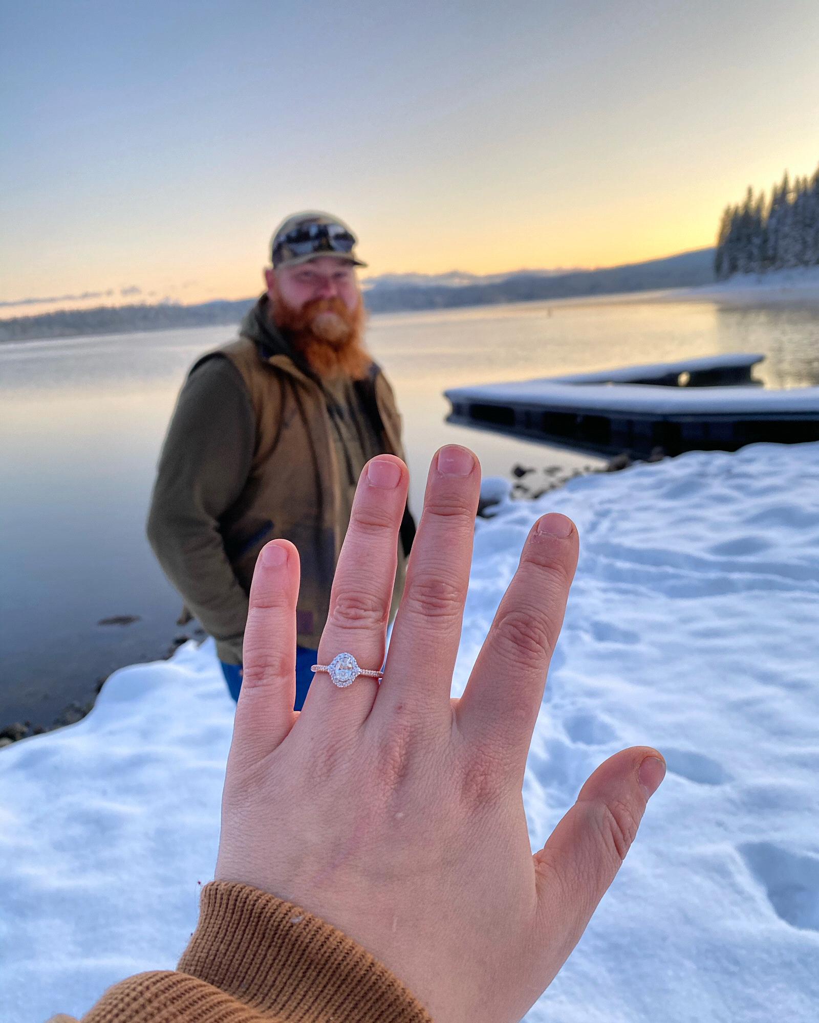 November 29, 2019, the day he proposed!