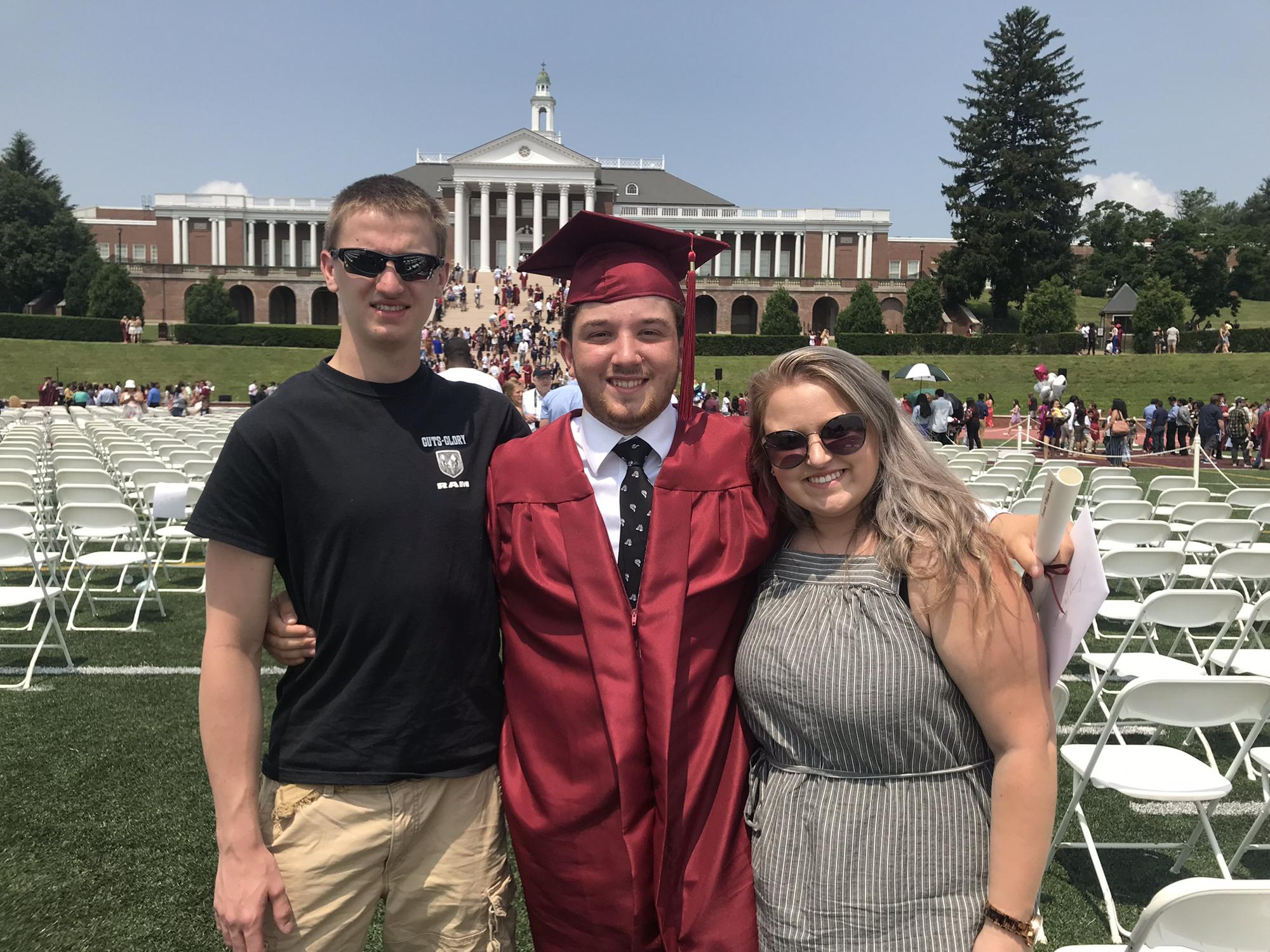 Suzy’s brother’s graduation, Summer 2019