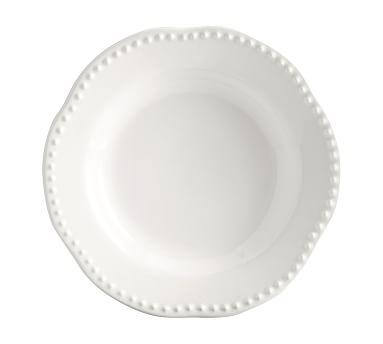 Emma Salad Plate, Each - White