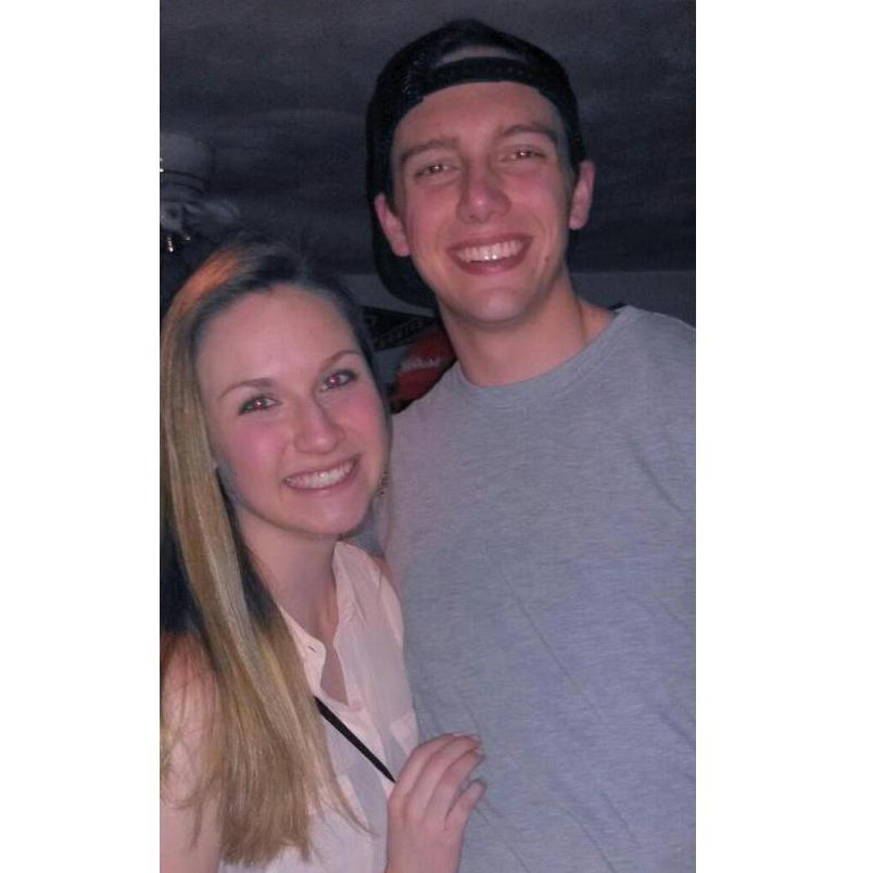 Our first picture at Virginia Tech