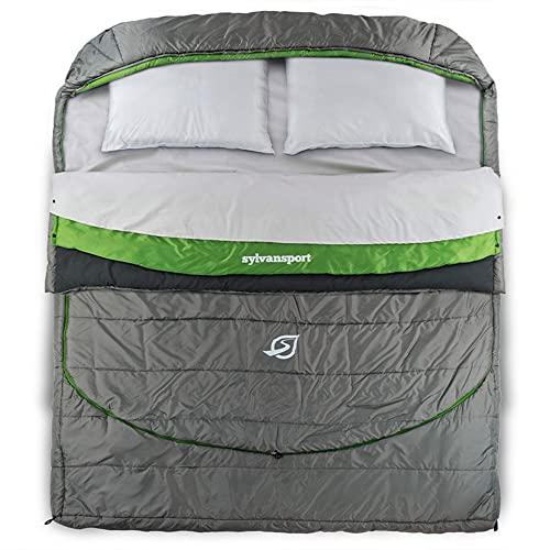 SylvanSport Cloud Layer Sleeping Bag, Adaptable Quilted Layers Providing Comfort and Warmth in The Winter and Summer