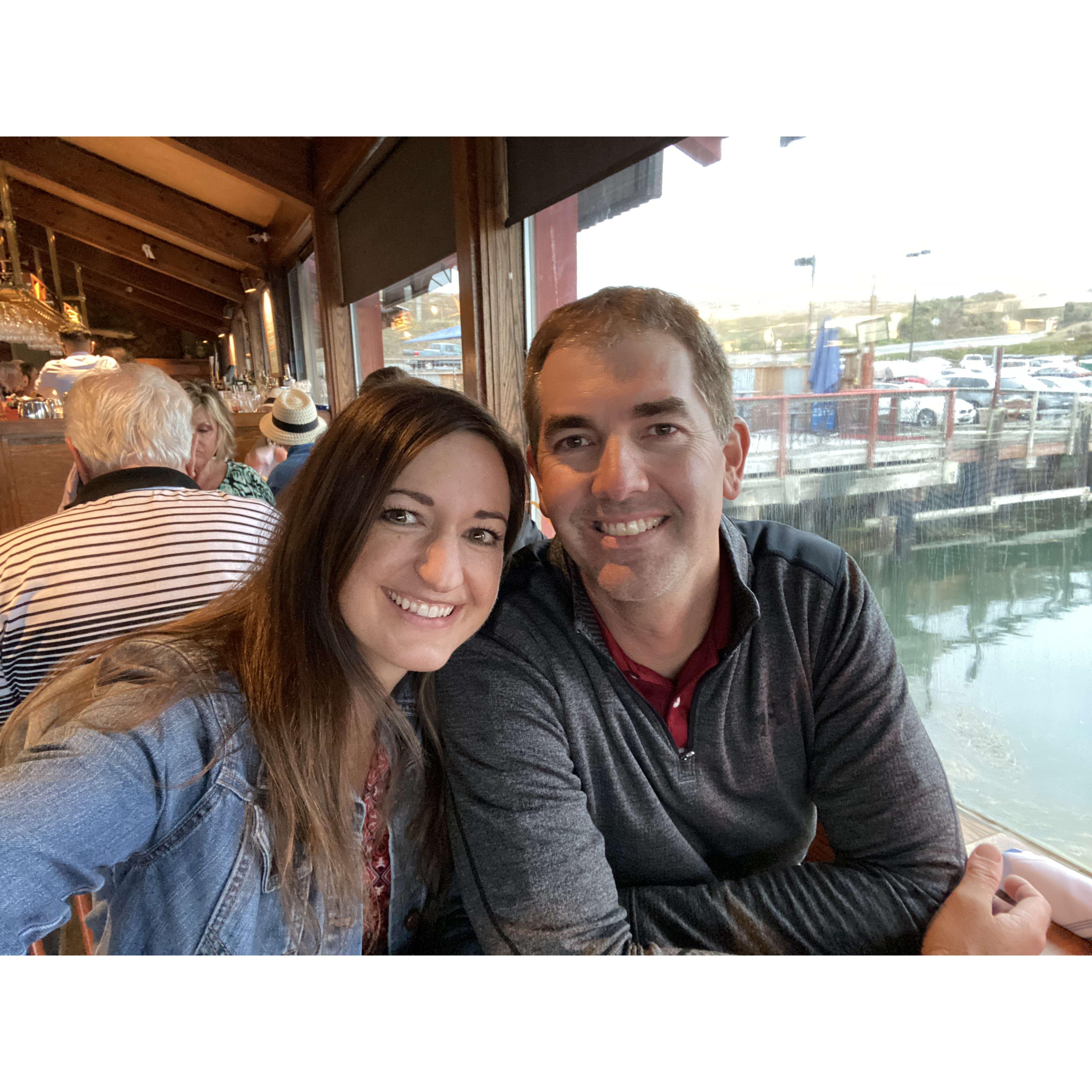 Bodega Bay seafood dinner