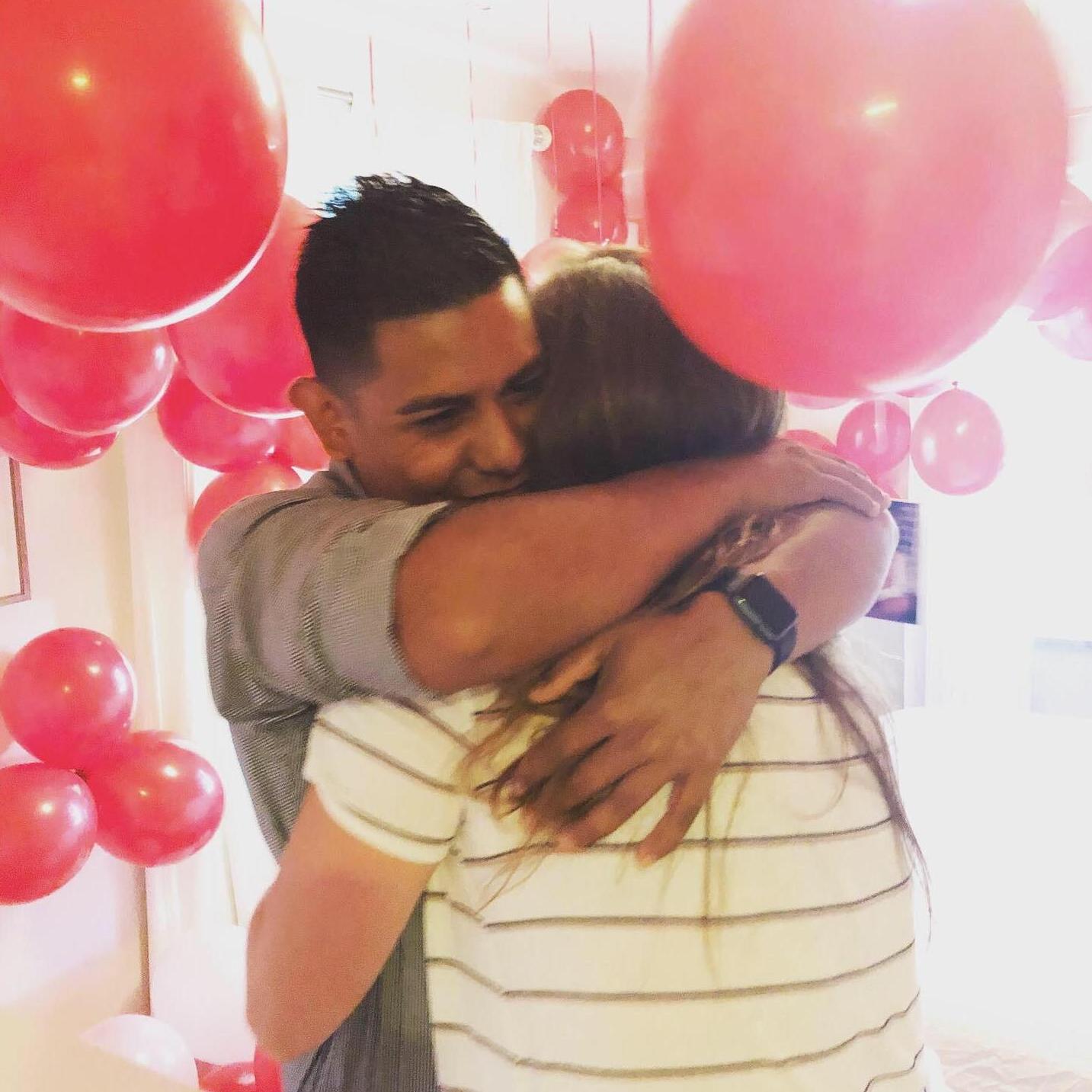 Crying tears of happiness was not not an option. Alejandro is a gift from God for Janie.