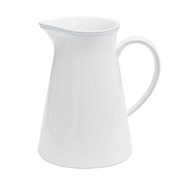 Costa Nova Friso Pitcher, White