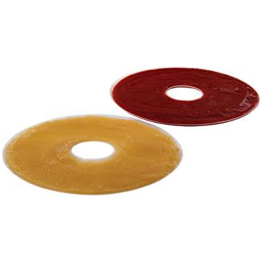 NESCO LSS-2-6, Fruit Roll Sheets for Dehydrators FD-28JX, FD-37, FD-60, FD-61, FD-61WHC, FD75A and FD-75PR, Set of 2.