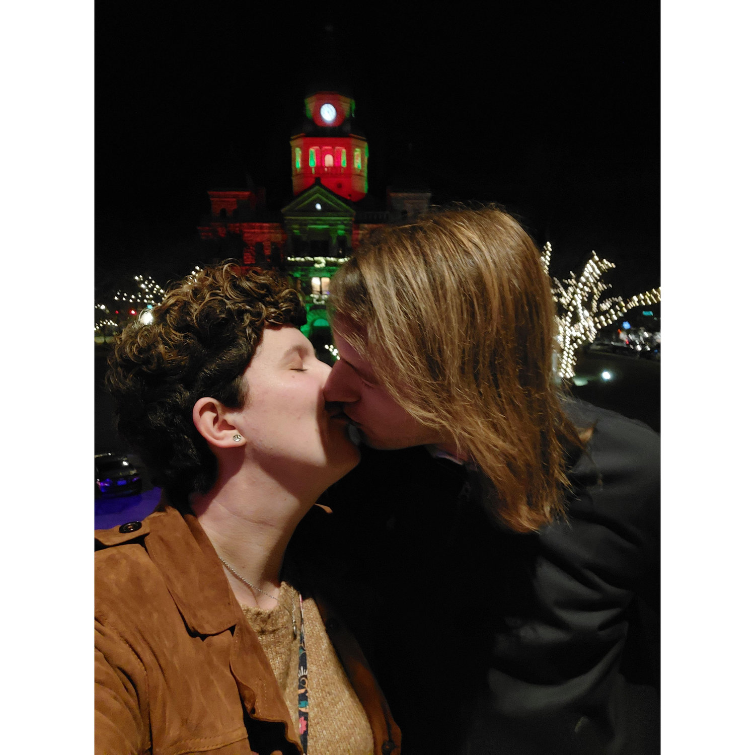 December 31, 2024 - A kiss on the night Mack proposed