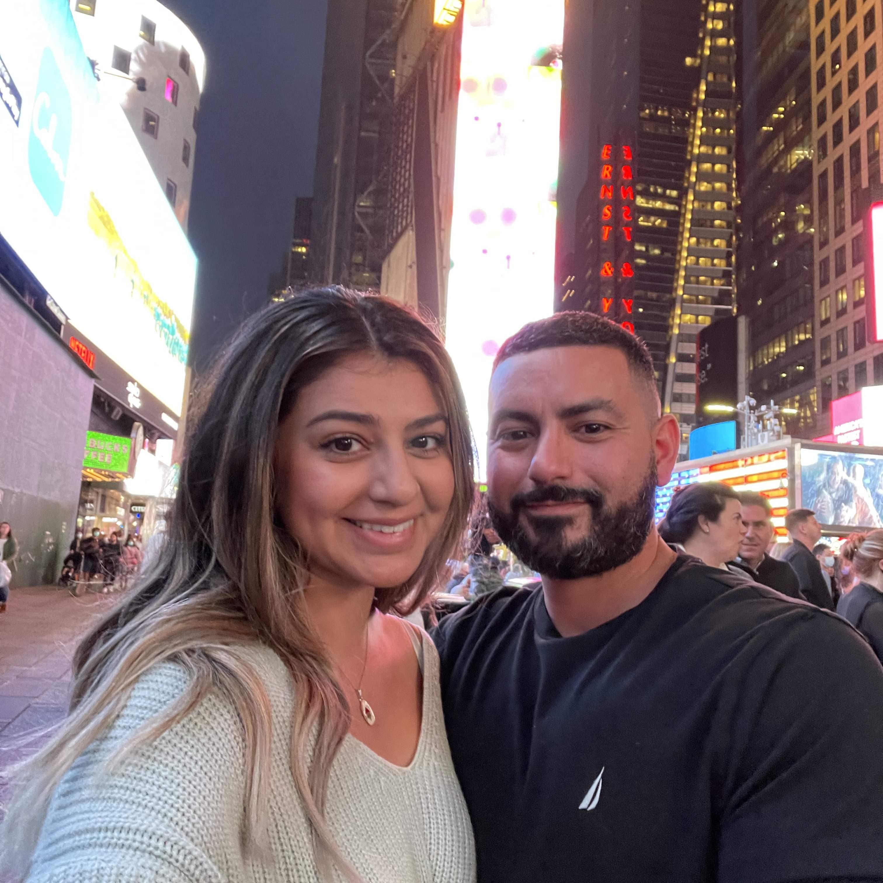 the night before he proposed!