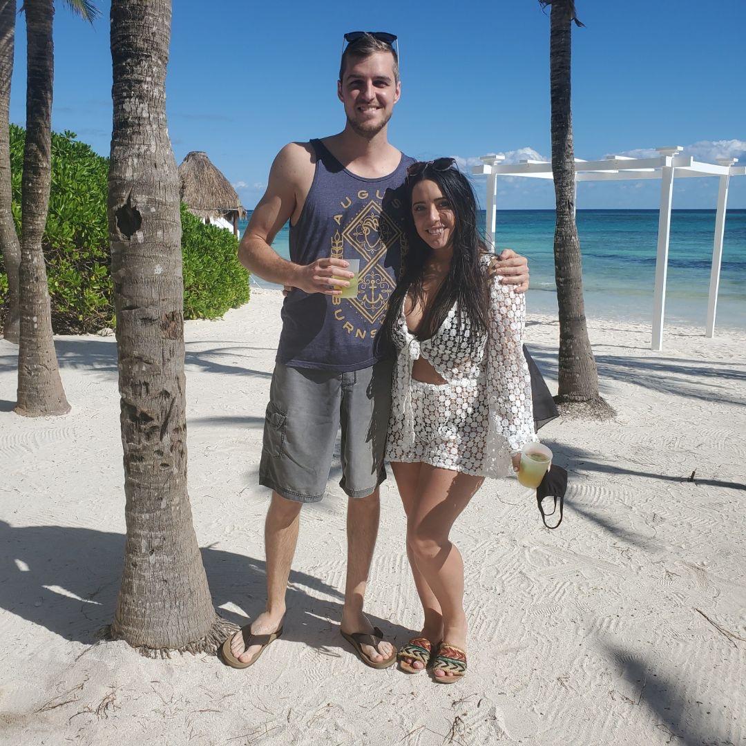 On vacation in Mexico