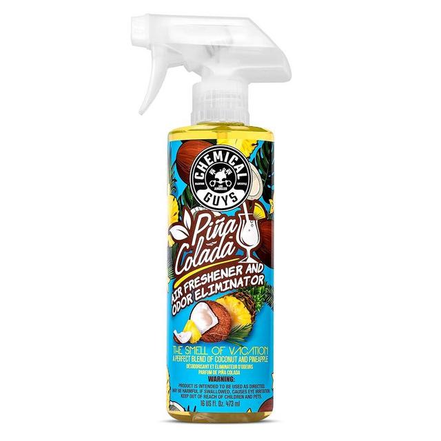 Chemical Guys AIR22916 Pina Colada Air Freshener and Odor Eliminator, (Great for Cars, Trucks, SUVs, RVs, Home, Office, Dorm Room & More) 16 fl oz