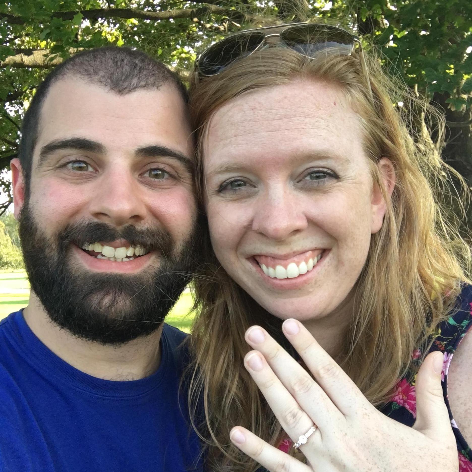 Right after we got engaged!