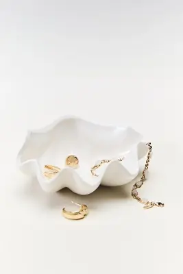 Shell and Pearl Trinket Dish