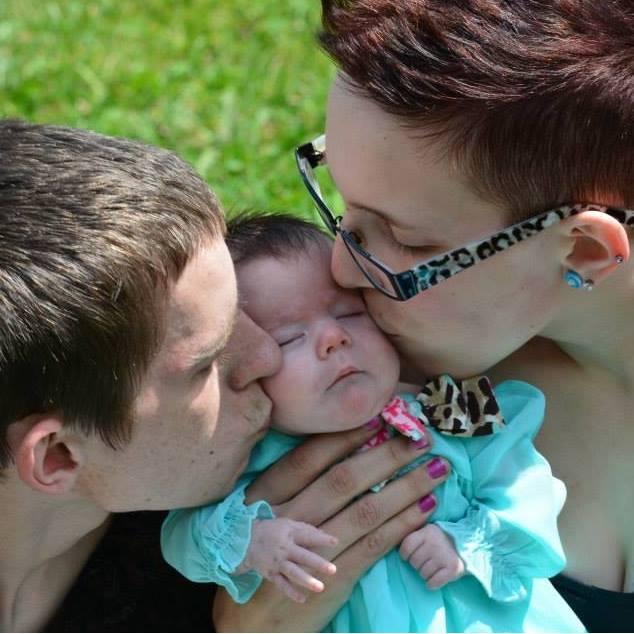 Having our beautiful daughter