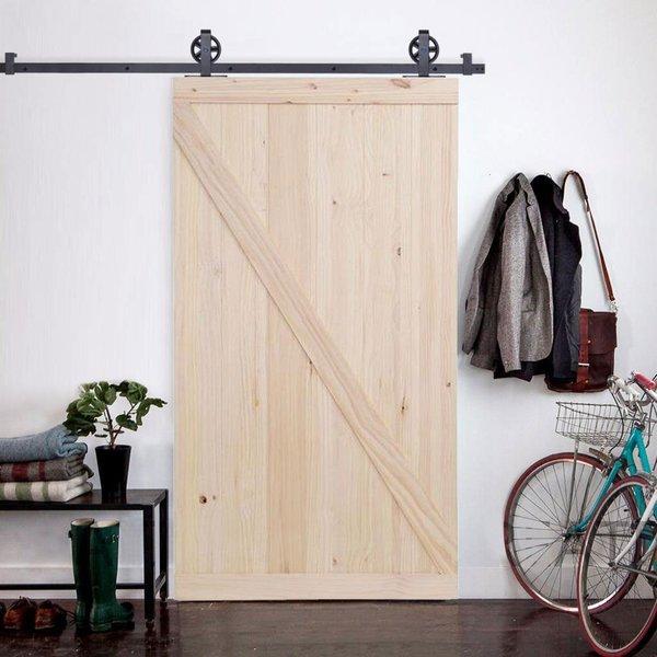 Top Mount Wood Interior Barn Door