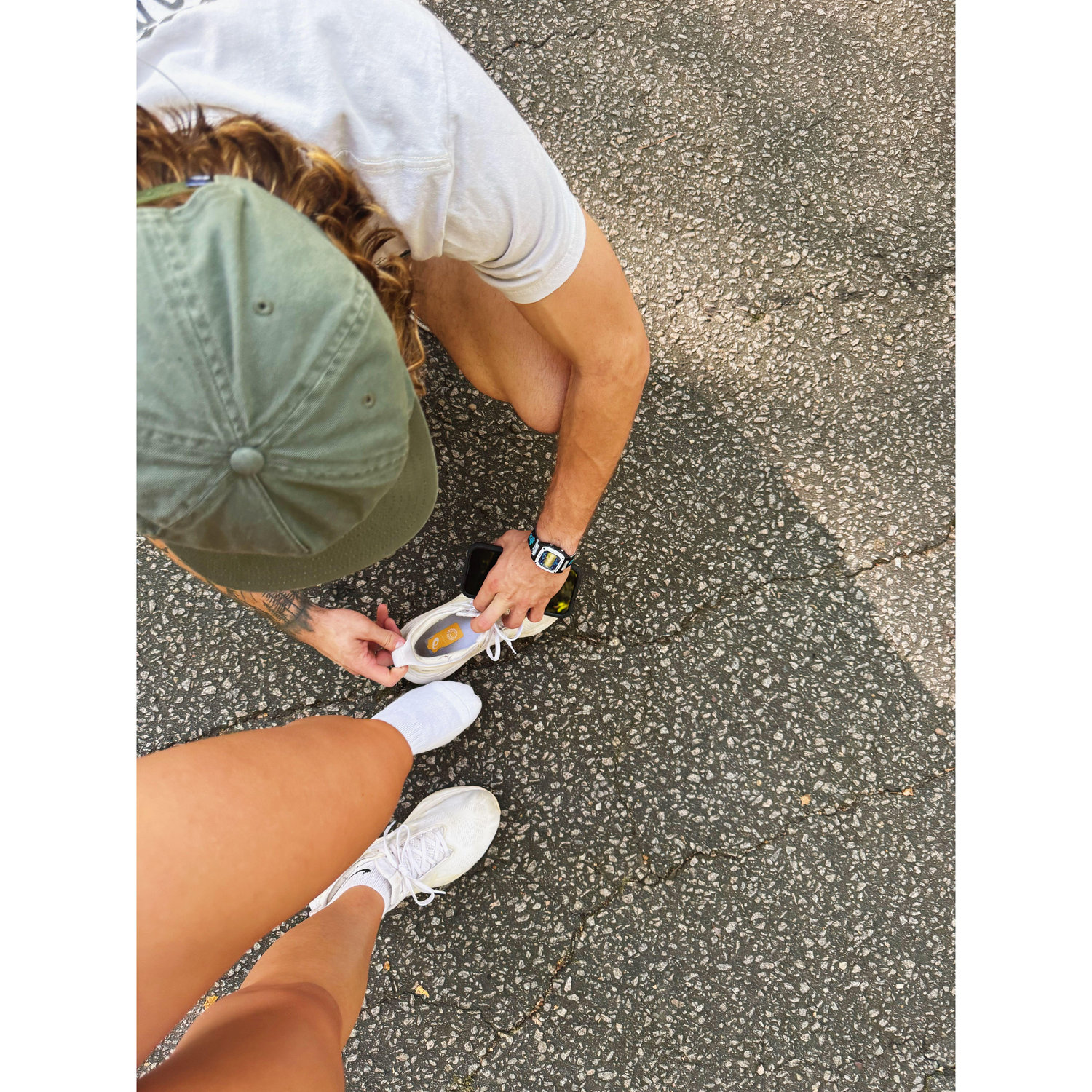 caed continually puts my shoes on for me so i don't have to- i consider it a trend