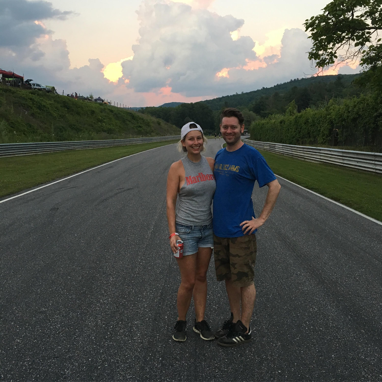 Lime Rock Park racetrack walk after the IMSA North East Grand Prix 2016