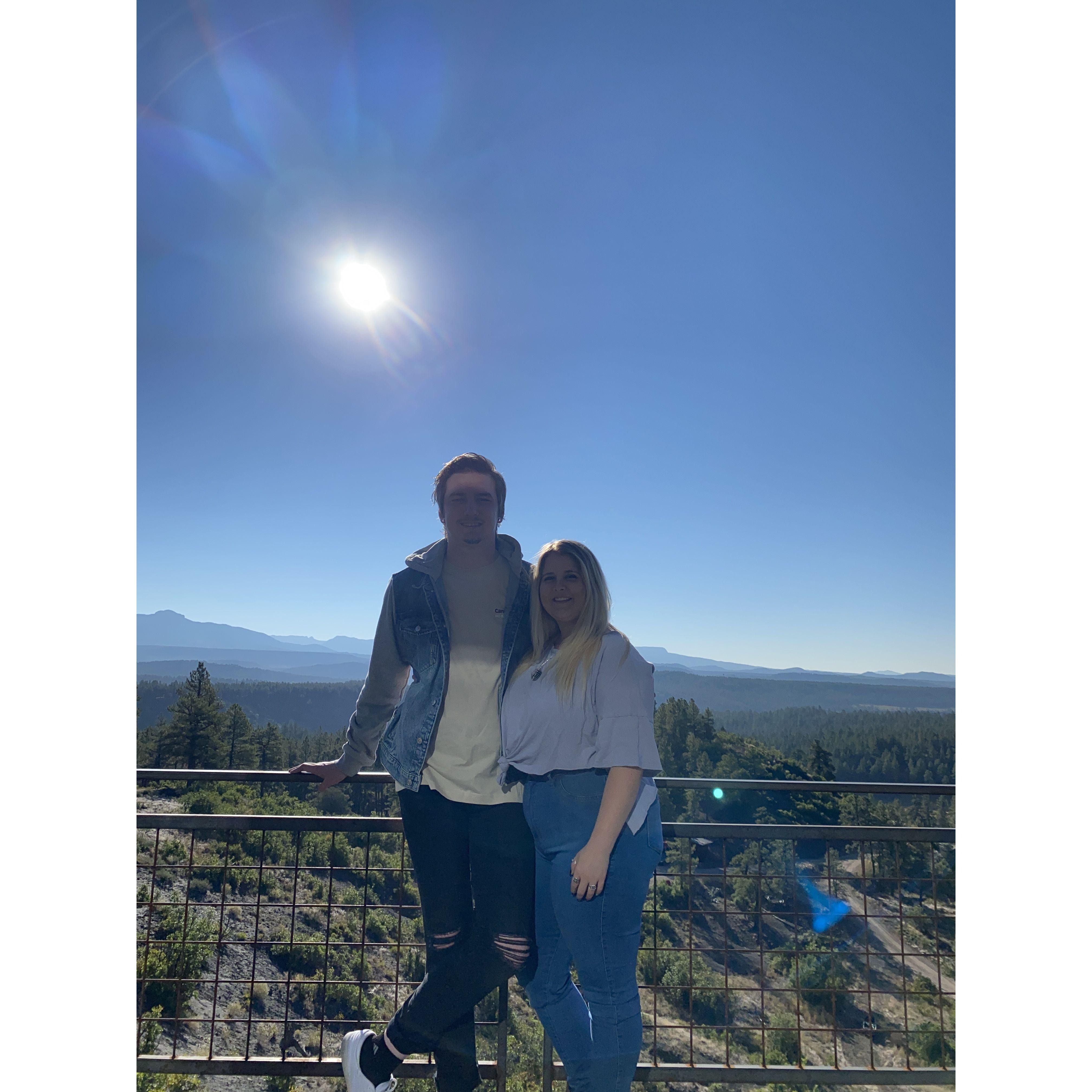 Our trip to Colorado! Bradley found an amazing little cabin with an unforgettable view!