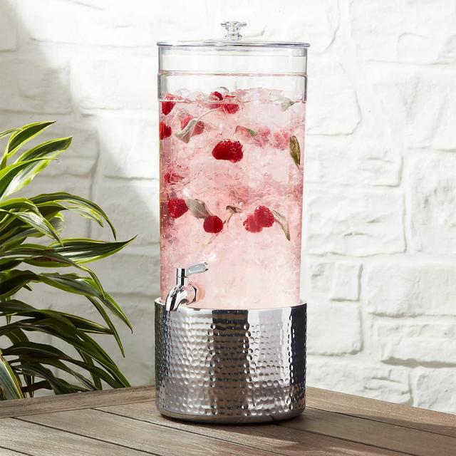 Claro Acrylic Drink Dispenser with Bash Stand