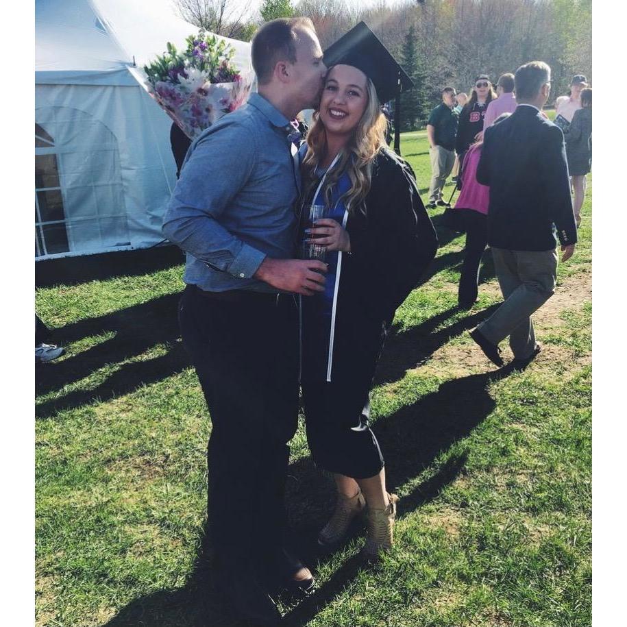 Monica's college graduation!