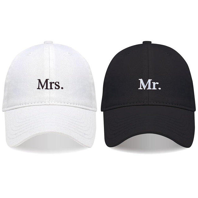 Mr and Mrs Hats for Honeymoon Essentials,Engagement Gifts for Couples,Wedding Gifts for Bride and Groom