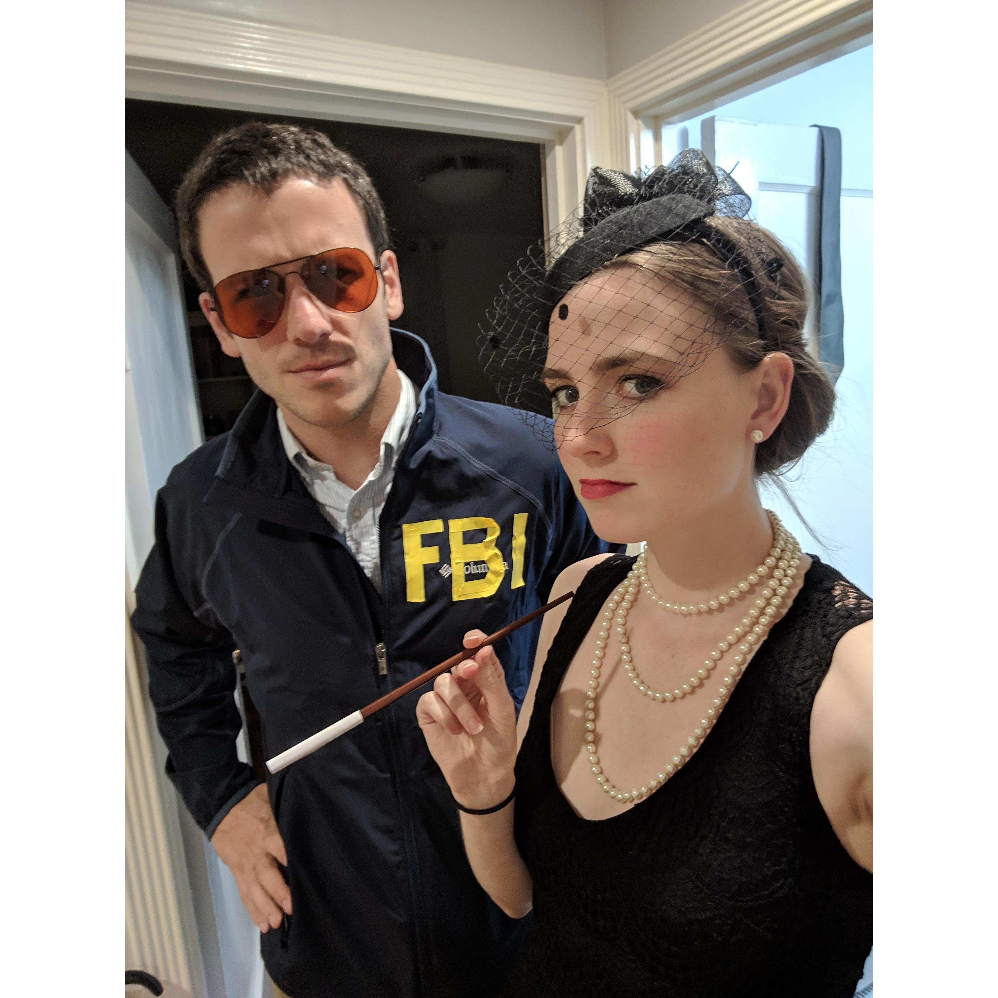A very rich widow with a terrible secret and the best damn agent the FBI had-- Halloween 2018