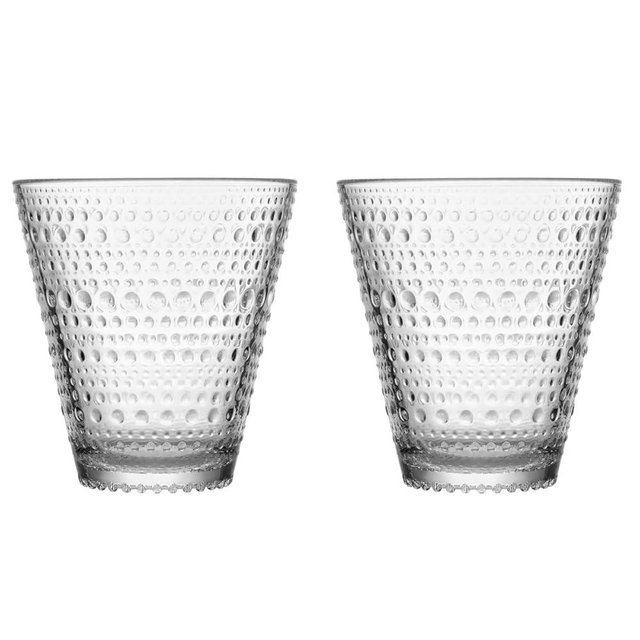 Iittala Kastehelmi Clear Tumbler 30cl (Pair)