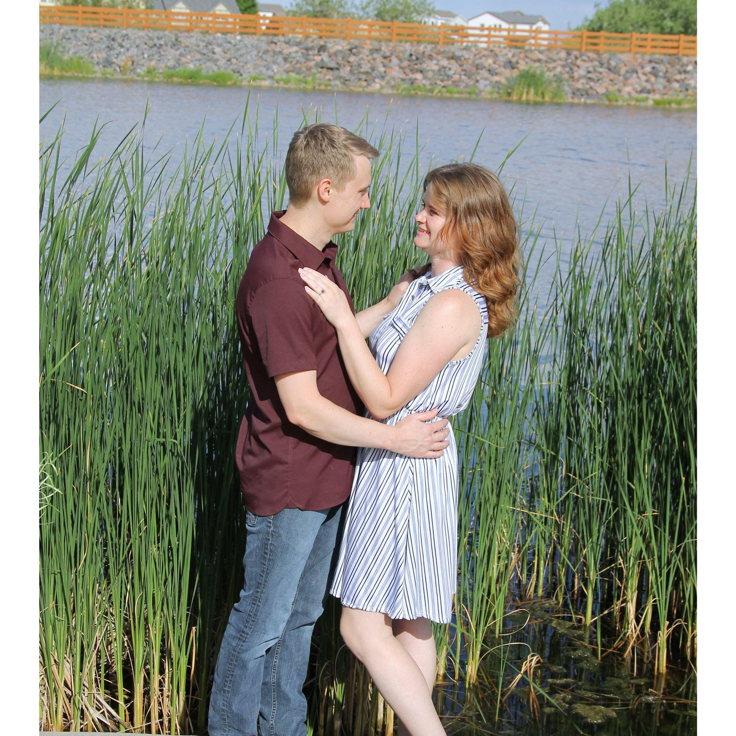 Engagement photo session favorite! Caitlyn's mom was the photographer, and she did amazing work!