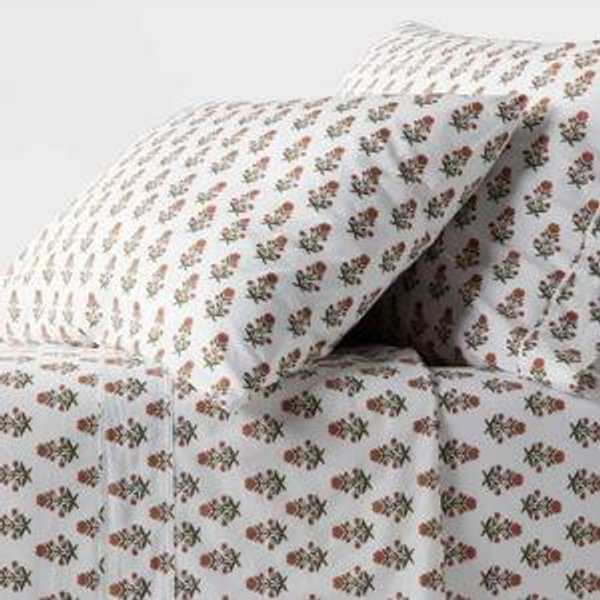 250 Thread Count Organic Percale Sheet Set - Threshold™