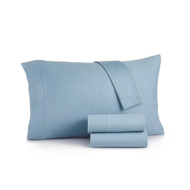 Martha Stewart Essentials Jersey 4-Pc. Queen Sheet Set, Created for Macy's