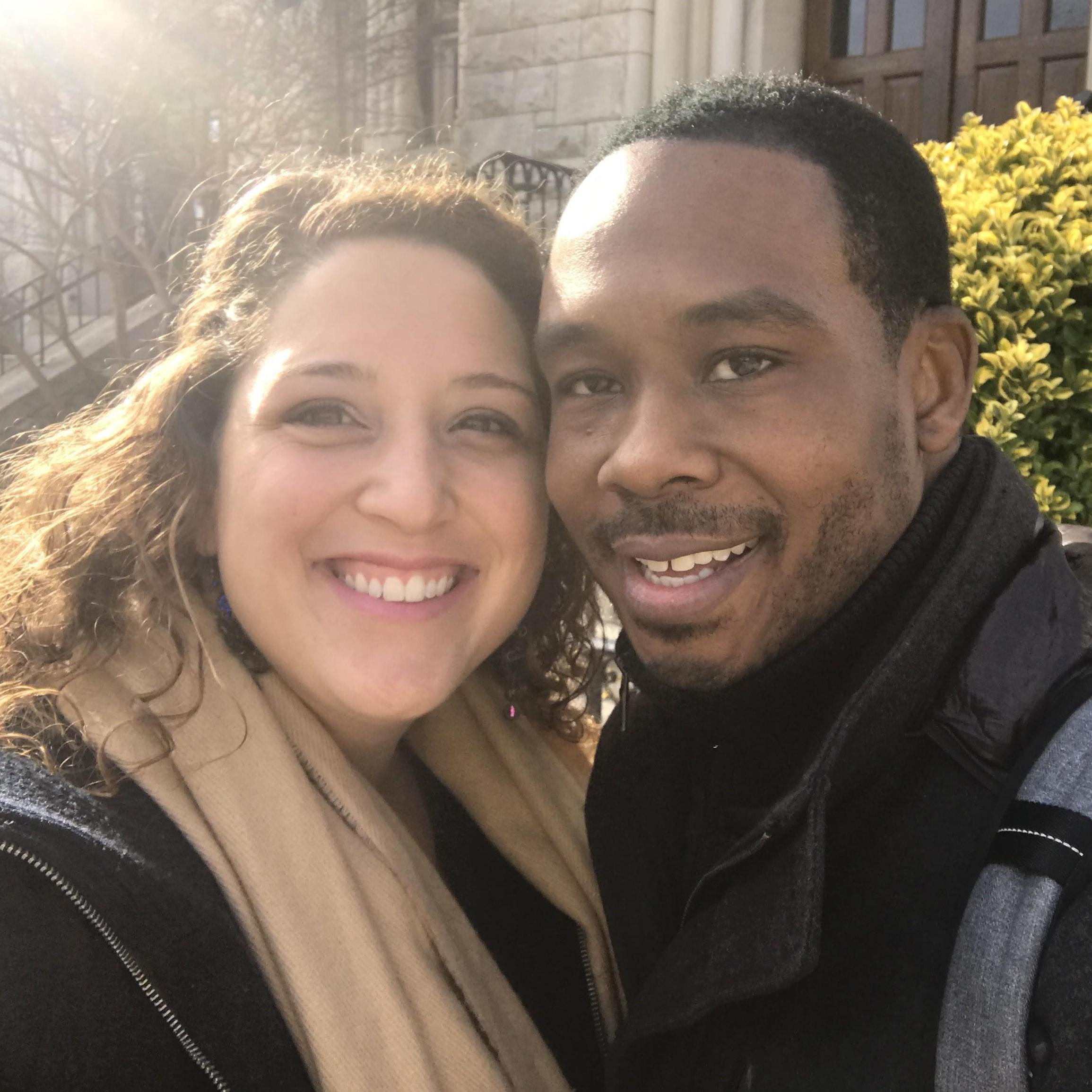 The day after our first date. Little did we know this would be Day 2 of Forever!