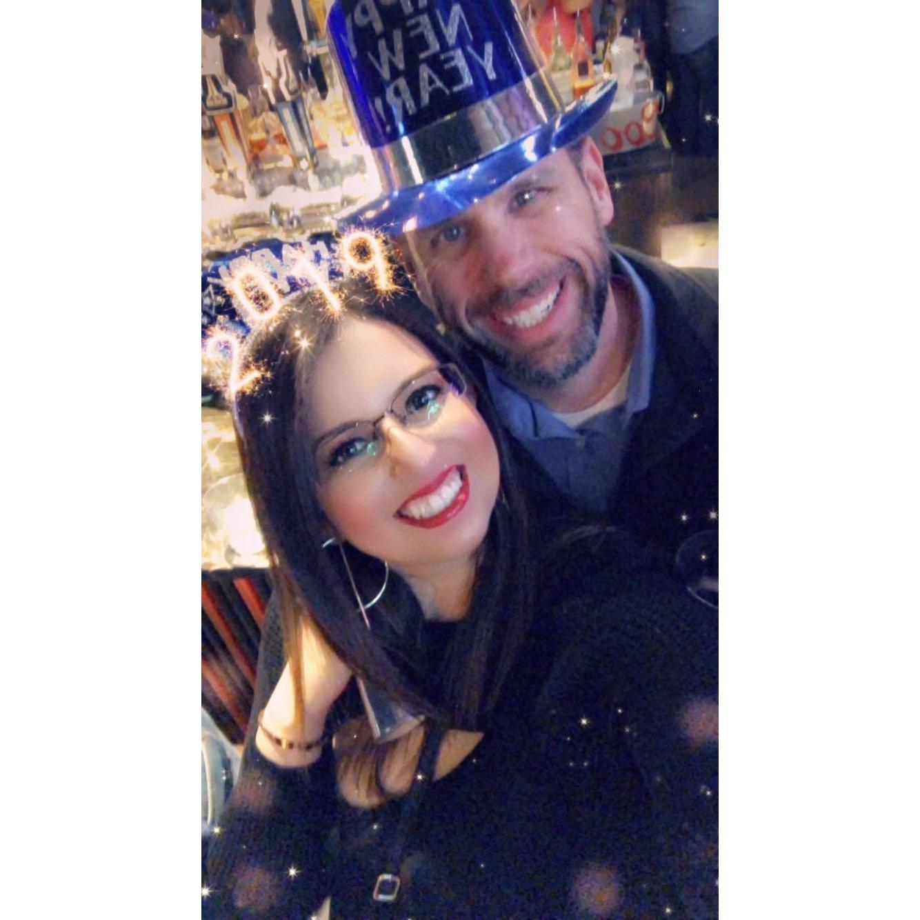 2018 - Our first NYE together.