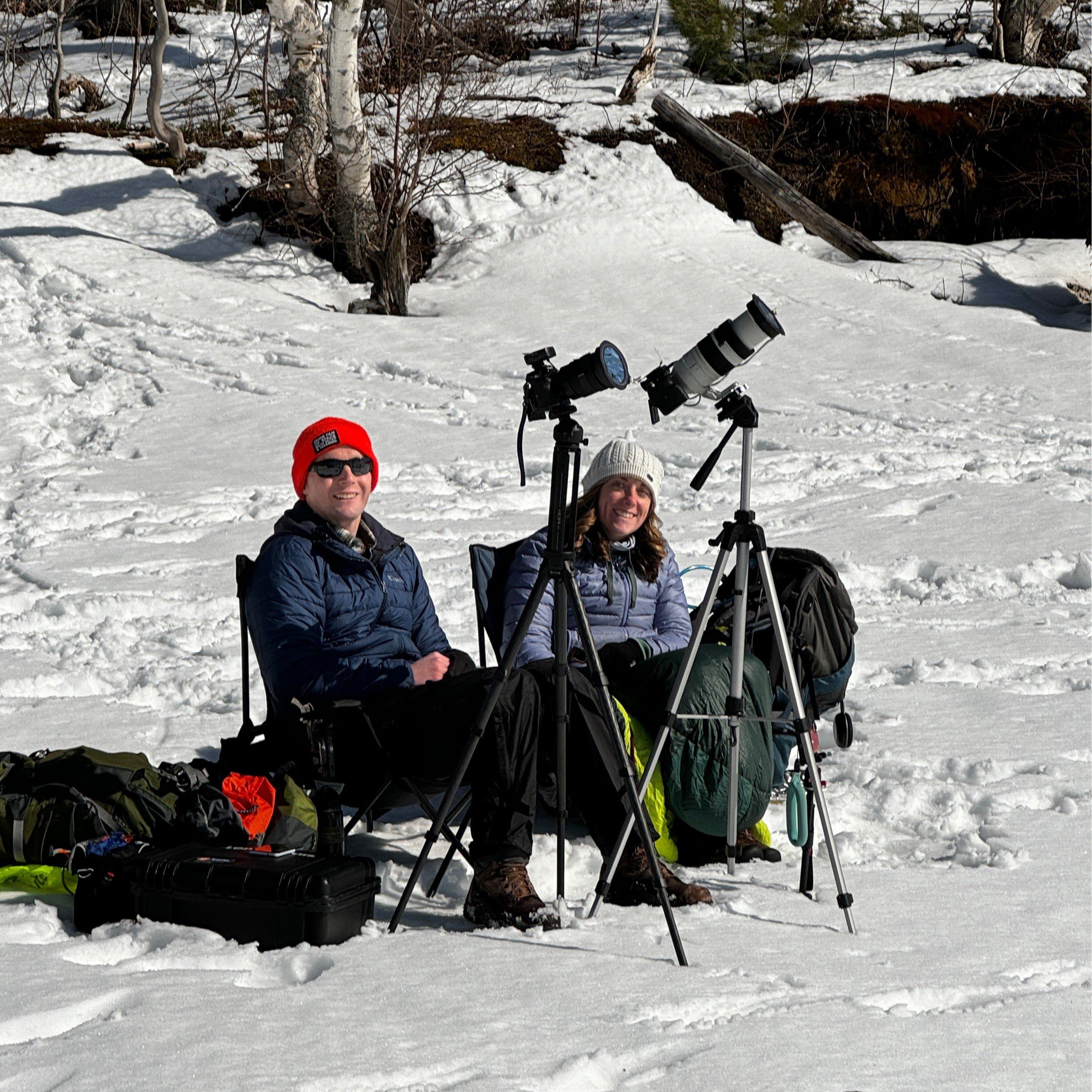 Solar eclipse adventure to Maine. April 2023