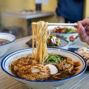 Dinner at Ooink (our fav ramen spot)