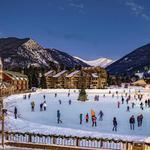 Ice Skating on Keystone Lake