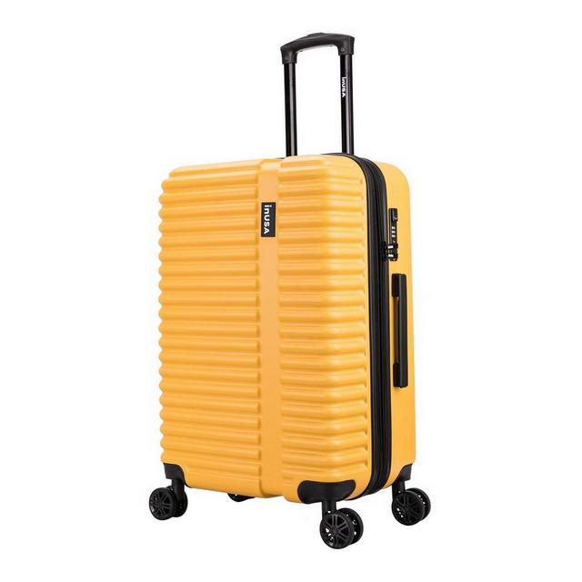 InUSA Ally 26. Lightweight Hardside Spinner Suitcase - Mustard