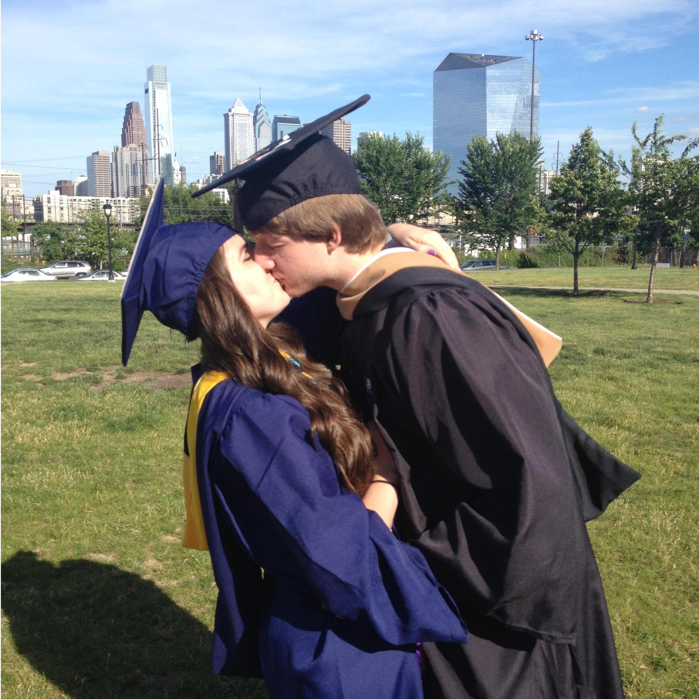Kelly's college graduation