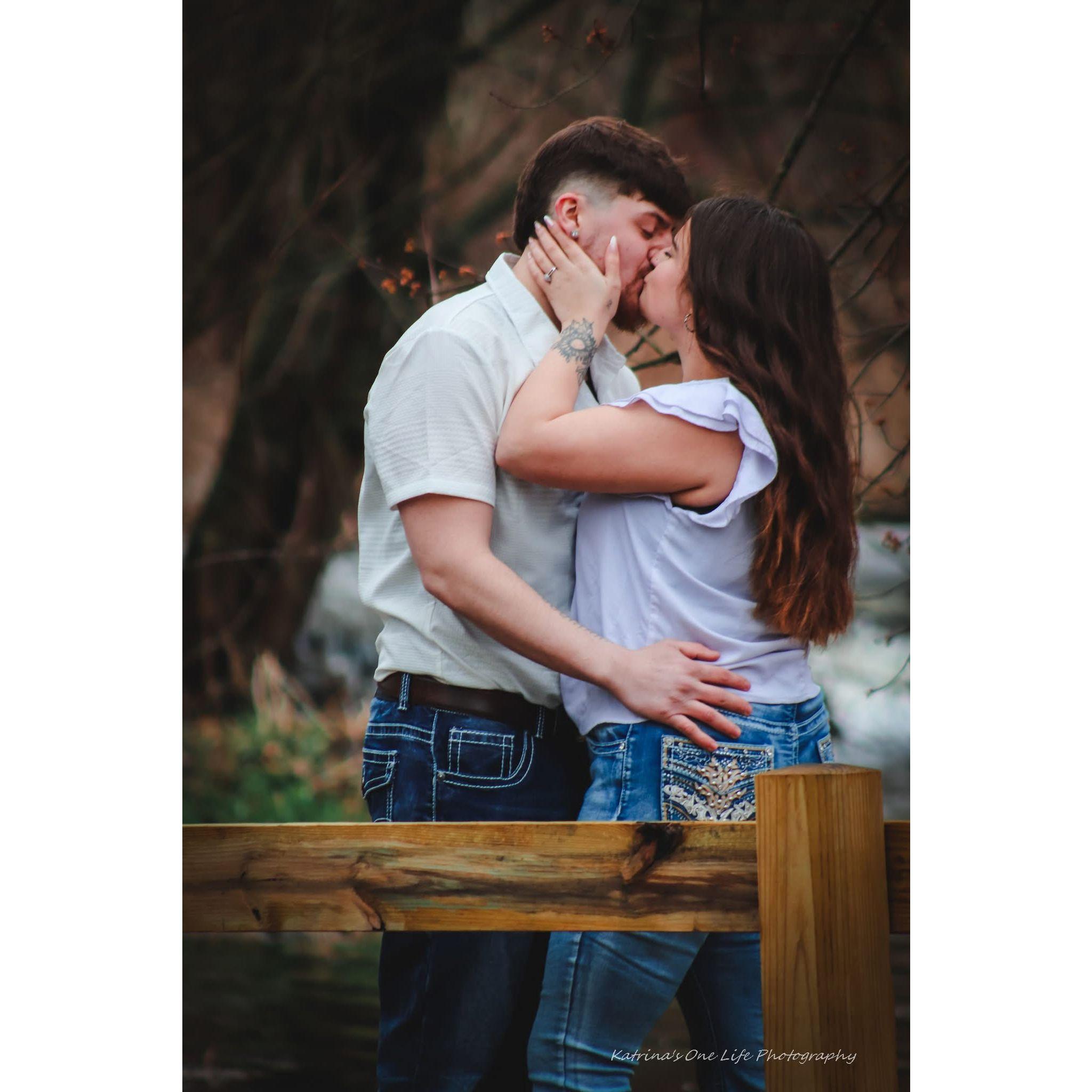 Fun Fact: It was SO cold outside when we took our engagement photos!