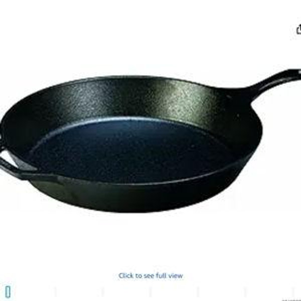Lodge 15 Inch Cast Iron Pre-Seasoned Skillet