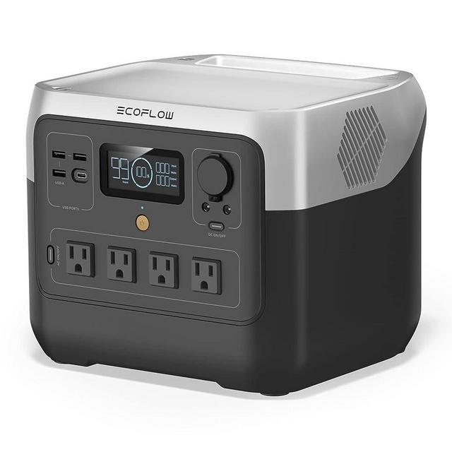 EF ECOFLOW Portable Power Station RIVER 2 Pro, 768Wh LiFePO4 Battery, 70 Min Fast Charging, 4X800W (X-Boost 1600W) AC Outlets, Solar Generator for Outdoor Camping/RVs/Home Use