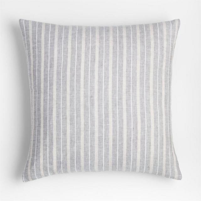 Gil 23" Stripe Pillow with Down-Alternative Insert by Leanne Ford