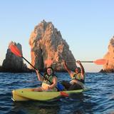 Kayaking to Lovers Beach + Arch
