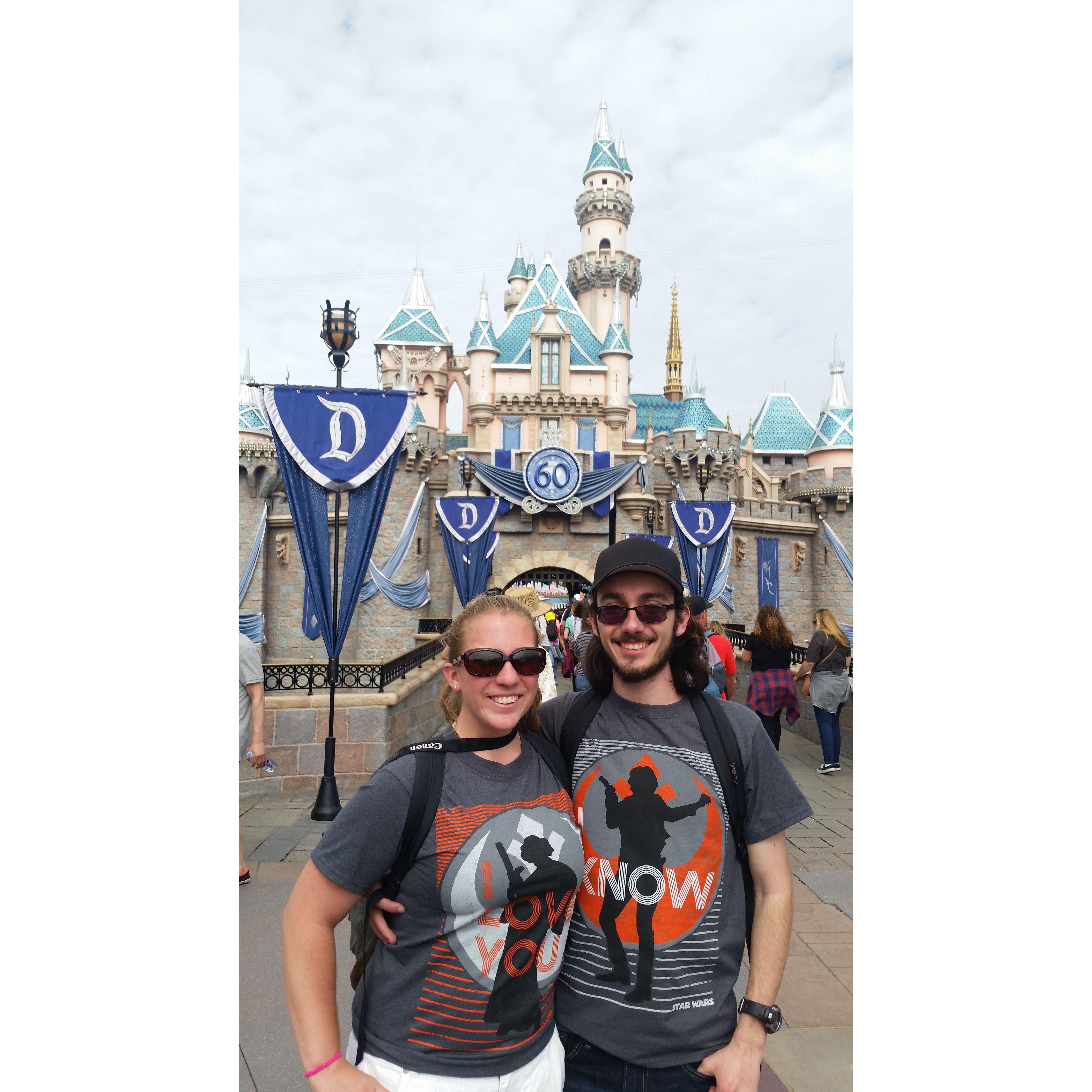 Our first trip to Disneyland